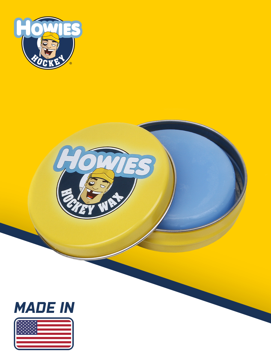 Воск для клюшек Howies, для контроля шайбы, металлическая баночка, 80 г