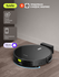 Робот-пылесос с Wi-Fi и влажной уборкой, Tuvio TR03MGBB, черный