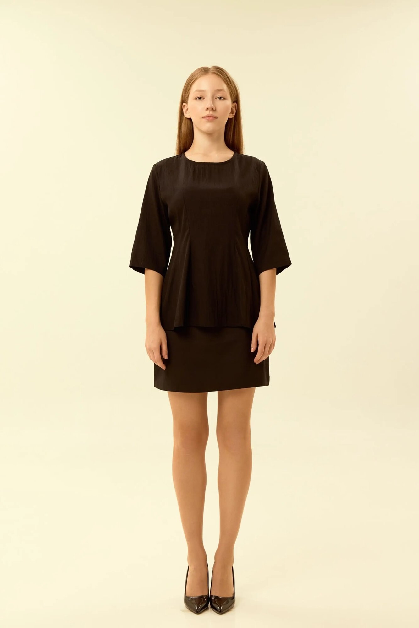 Блуза Selfie, размер L, черный — фото 1