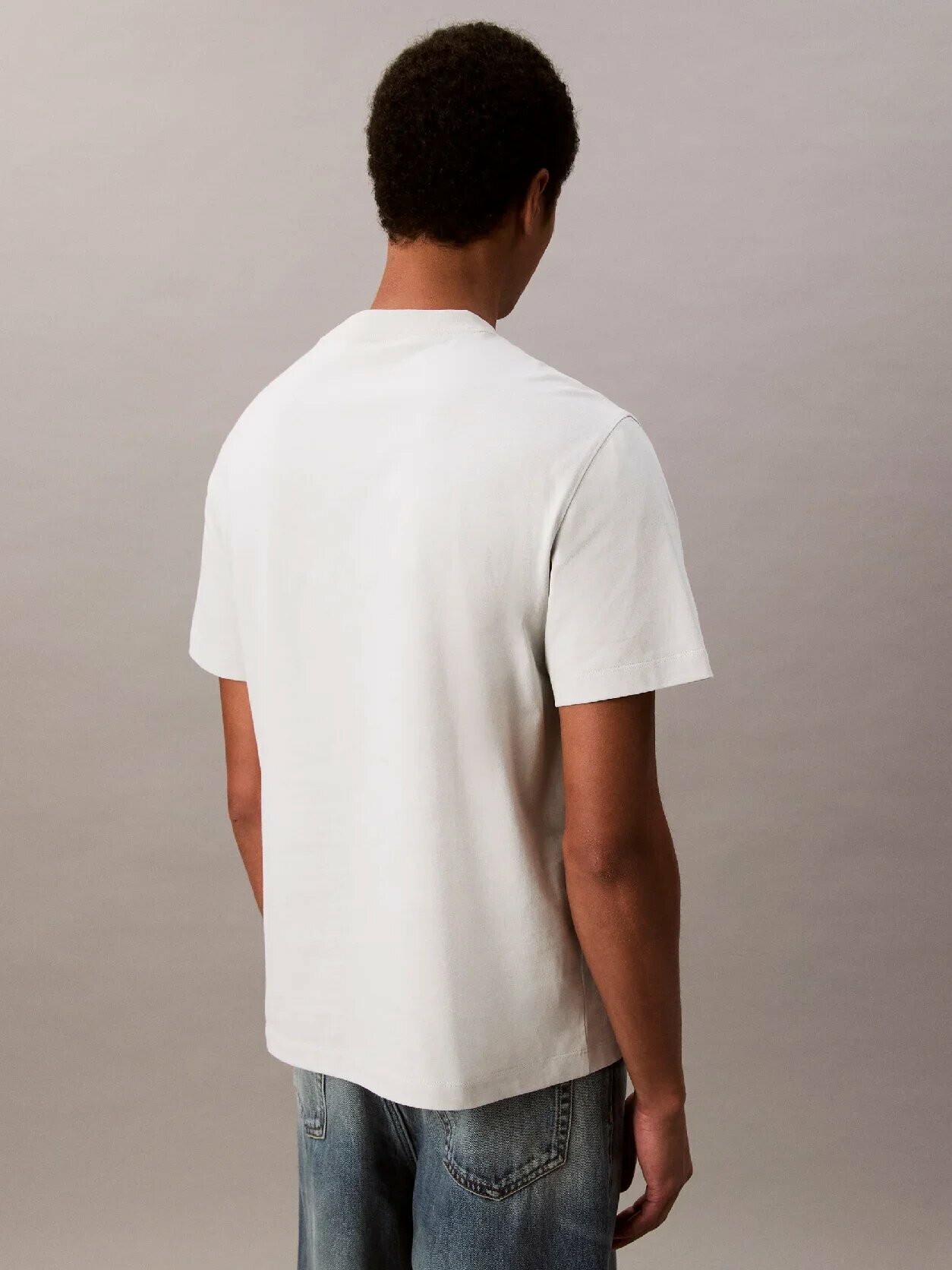 Футболка Calvin Klein Jeans, размер M, светло-голубой — фото 1