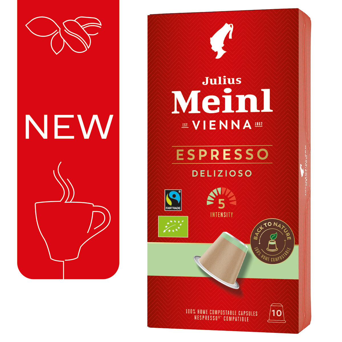 Кофе в капсулах Julius Meinl Espresso Delizioso