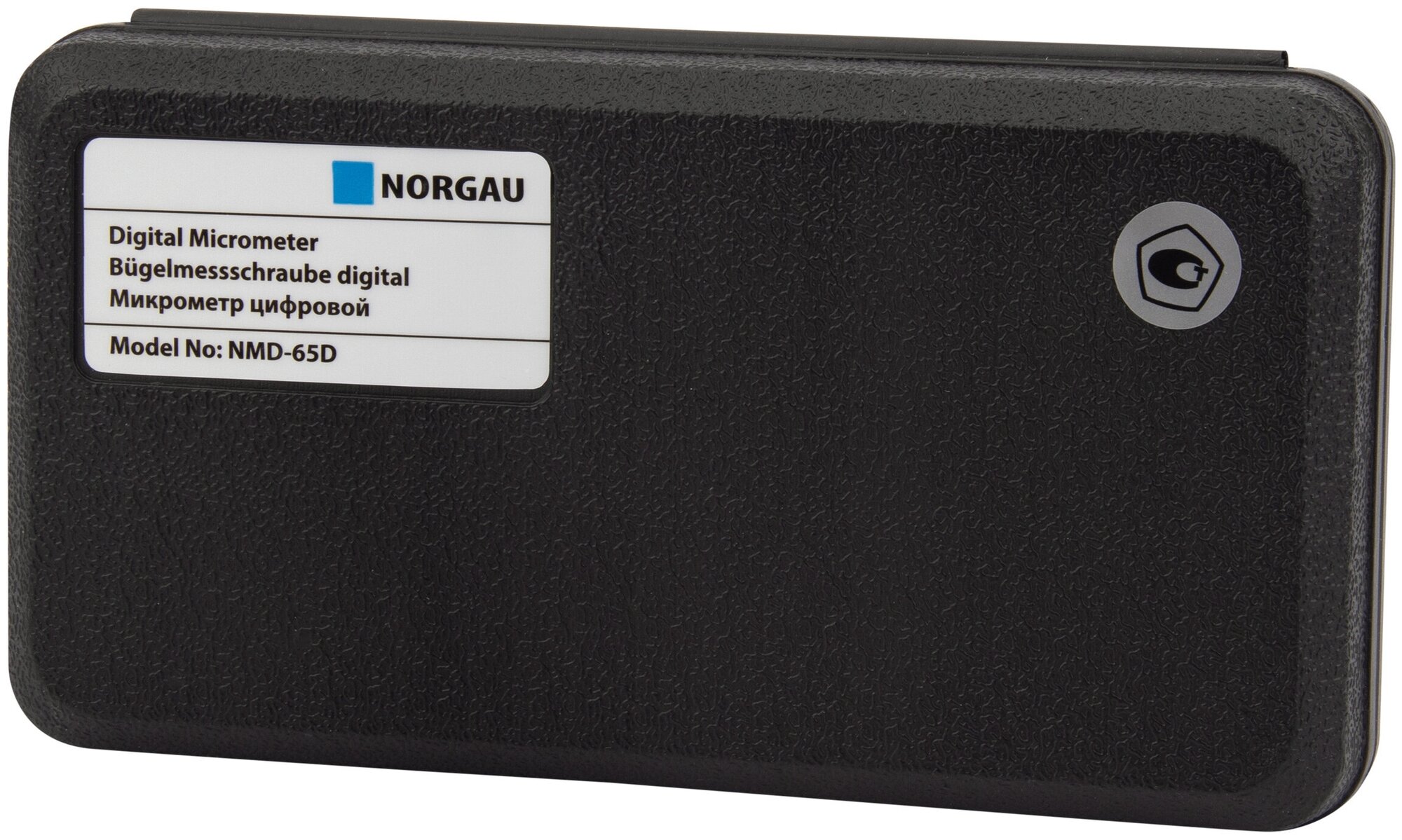 Цифровой микрометр NORGAU Industrial с трещоткой, барабаном с матовым хромированным покрытием, 25-50 мм - фотография № 8