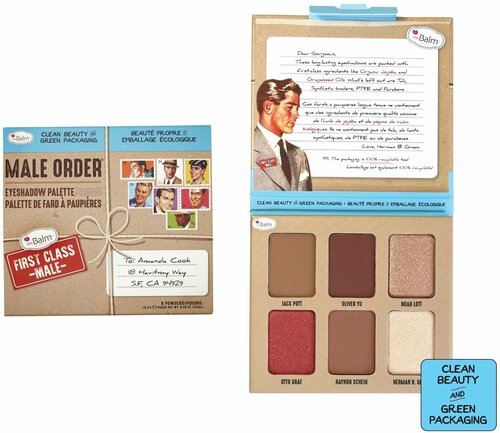 THEBALM Палетка теней MALE ORDER First Class Male