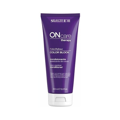Selective, Кондиционер для стабилизации цвета On Care Color Block Conditioner, 200 мл