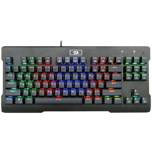 Игровая клавиатура Redragon Visnu RGB Black USB Outemu Blue