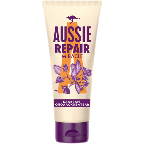 Бальзам-ополаскиватель Aussie Repair Miracle, для повреждённых волос, 200 мл