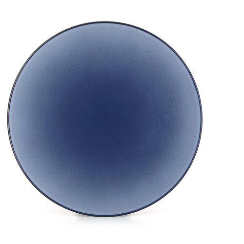 фото Тарелка обеденная 26 см equinoxe blue материал фарфор, цвет синий, revol, 650423