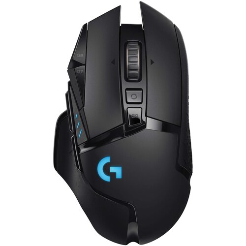 Беспроводная мышь Logitech G G502 Lightspeed, черный беспроводная мышь logitech g g502 lightspeed черный