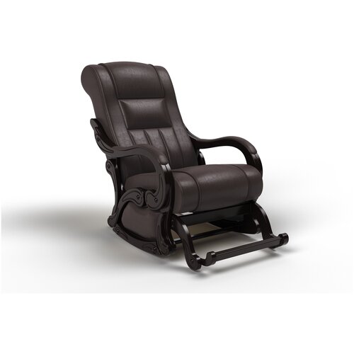 Кресло маятниковое Родос маятник, экокожа Венге