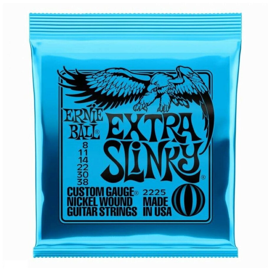 ERNIE BALL 2225 (8-38) струны для электрогитары