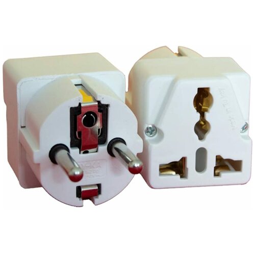 AY-KA Универсальный адаптер переходник 16А, белый 7714200