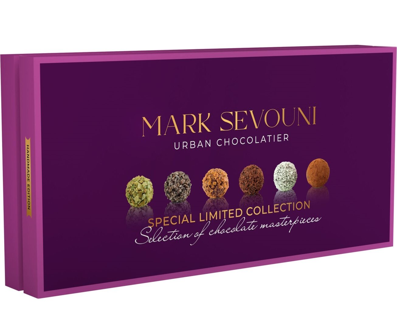 Подарочный набор шоколадных конфет, трюфели, Mark Sevouni Special Limited Collection, 165 г