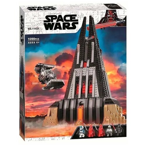 фото Конструктор space wars "замок дарта вейдера" 1090 деталей №11425 lari (bela)