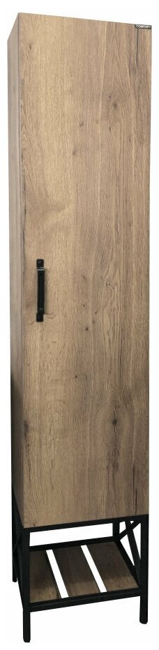 Шкаф-колонна Comforty Бредфорд-40 дуб темный (00004148004) - фотография № 2