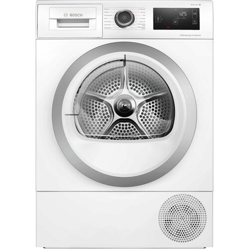 Сушильная машина Bosch Serie 6 WTU8769SSN, белый, английский сушильная машина bosch wth 830l5sn