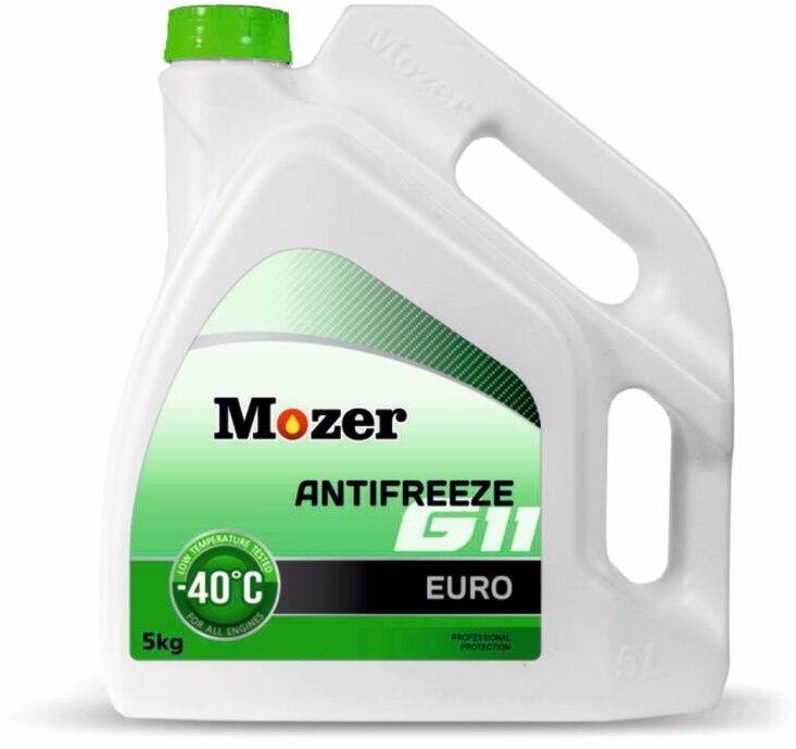 Антифриз MOZER G11 EURO зеленый (1кг)
