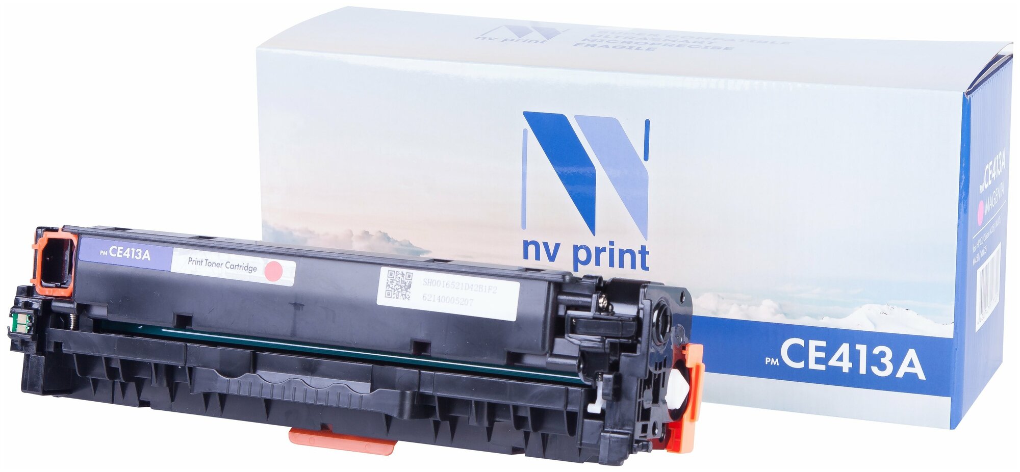 Картридж NV Print совместимый CE413A для HP CLJ Color M351/M375/M451/M475 (пурпурный) {29768}