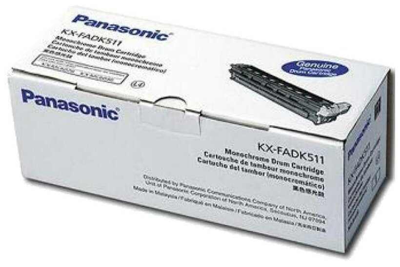 Фотобарабан (Drum) Panasonic KX-FADK511A ч/б. печ:10000стр монохромный (принтеры и МФУ) для KX-MC6020RU