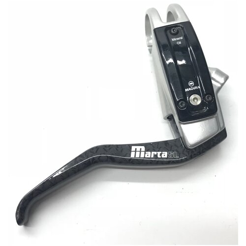 фото Тормозная ручка magura marta sl carbon silver правая