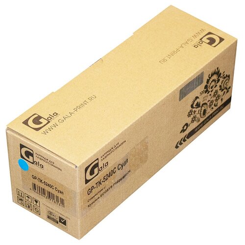 Картридж TK-5240C для KYOCERA Ecosys P5026cdw, M5526cdw, M5526cdn, P5026cdn GalaPrint голубой картридж galaprint gp tk 1130 3000 стр черный