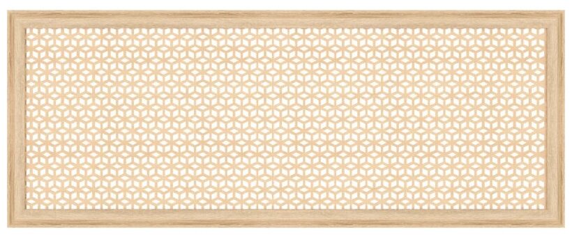 фото Экран для радиатора 150х60 см Илона дуб сонома STELLA