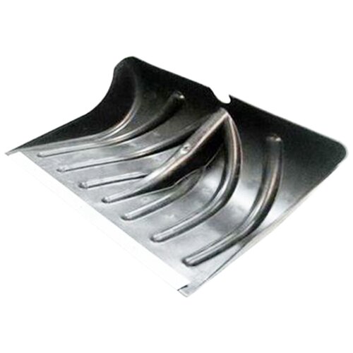 Лопата для снега Репка Крепышок пластмассовая, с планкой, без черенка 15027