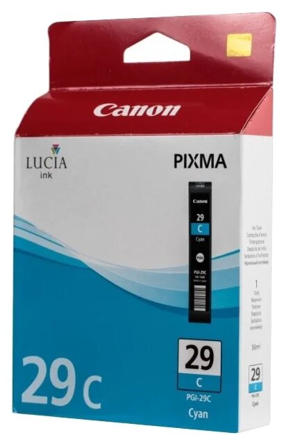 Картридж Canon PGI-29 C EUR/OCN