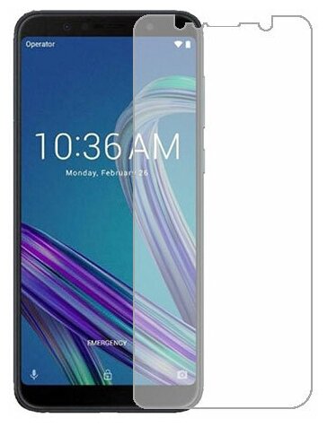 Asus Zenfone Max Pro (M1) ZB601KL-ZB602K защитный экран Гидрогель Прозрачный (Силикон) 1 штука