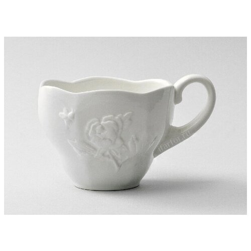 Чашка чайная Цветочный рельеф