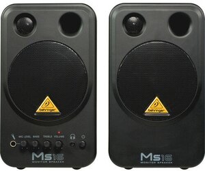 Студийный монитор Behringer MS16 (пара)