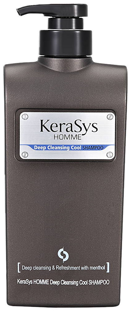 Kerasys Шампунь для волос Kerasys Homme Deep Cleansing cool Shampoo мужской освежающий 550 мл