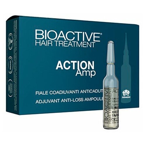 Farmagan Bioactive Treatment: Стимулирующий лосьон против выпадения в ампулах (Ampoules Anti-Loss), 10*7,5мл стимулирующий лосьон против выпадения farmagan bioactive hair treatment action amp adjuvant ampoules 10 шт