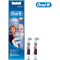 Набор насадок Oral-B Stages Kids Frozen для электрической щетки, белый, 2 шт.
