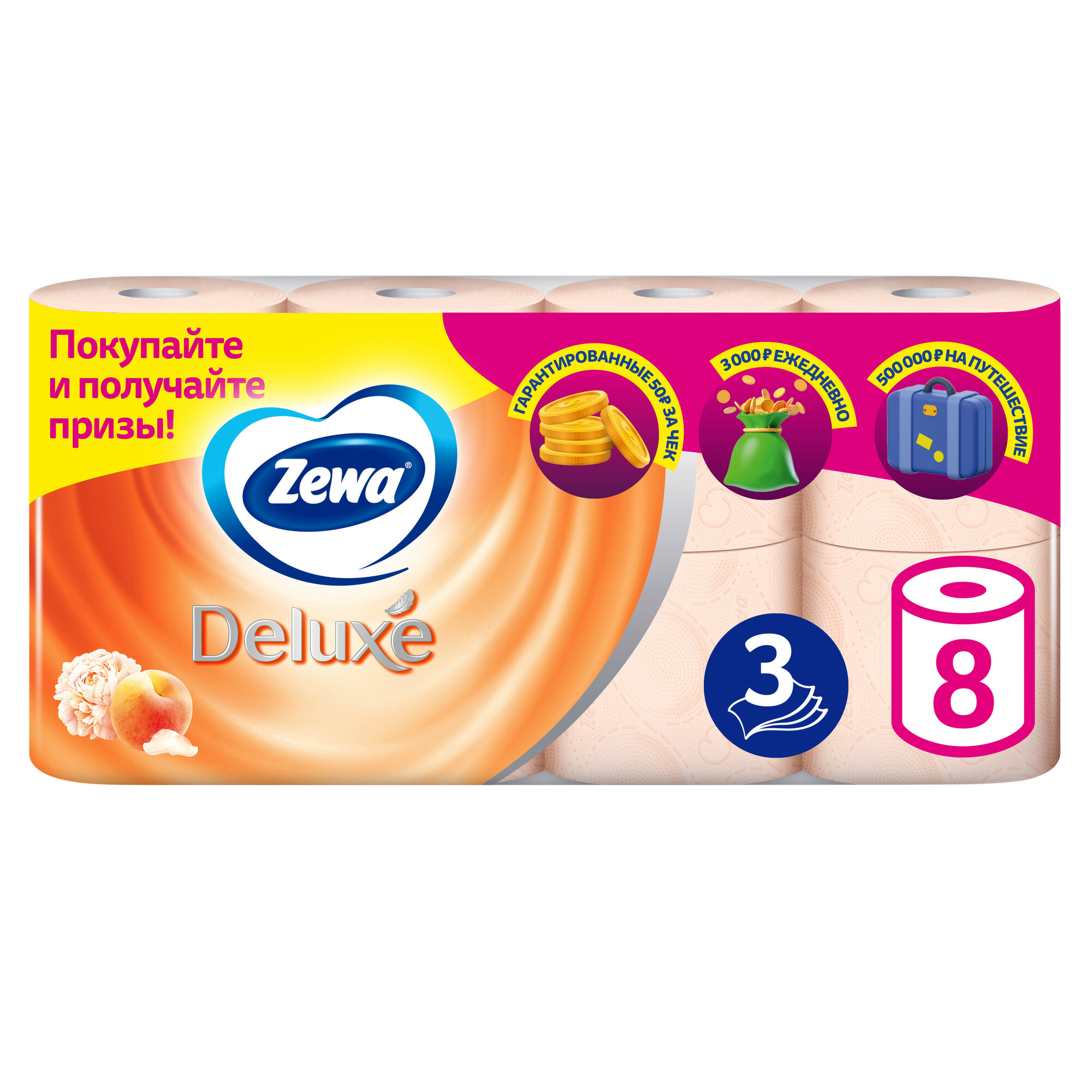   Zewa Deluxe , 3 , 8 