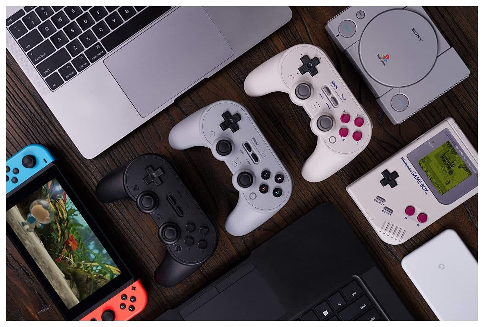 Геймпад 8BitDo Pro 2 (Gray edition)