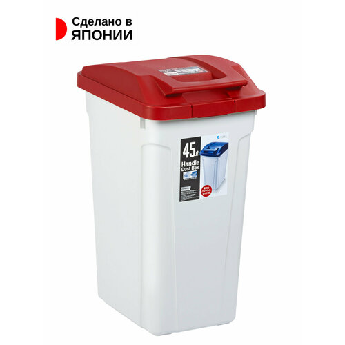 Мусорное ведро / Контейнер для сбора отходов 45 л, 43х32х61,7 см, красный
