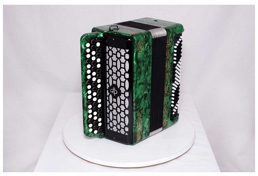 Баян ученический двухголосный Тульская Гармонь BN-40-GR — фото 1