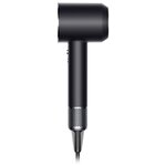 Профессиональный фен для волос iHair-1600 Super Hair Dryer 1600 Вт, 3 режима, 5 магнитных насадок, ионизация воздуха, серый - изображение