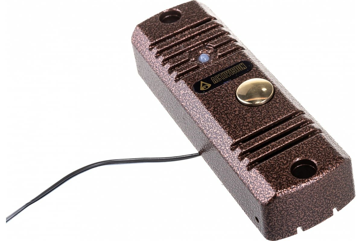 AVC-105 вызывная аудиопанель/ домофон для дома Activision - медь без видео - фотография № 8