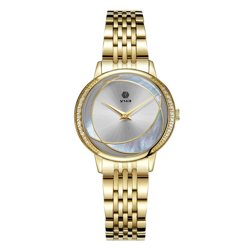 Наручные часы УЧЗ 3046В-3, золотой обычный товар учз 3046в 2