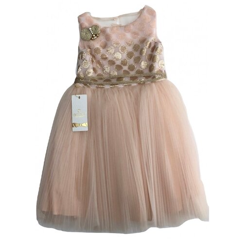 Платье нарядное для девочки (Размер: 128), арт. 7888, цвет
