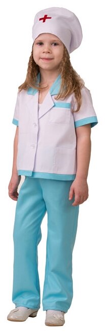 Батик Карнавальный костюм Медсестра госпиталя, рост 116 см 5706-1-116-60