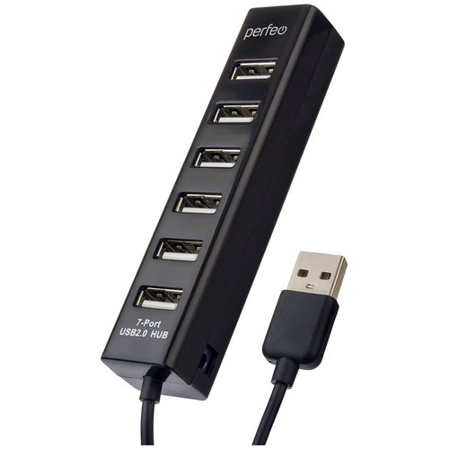 Хаб USB Perfeo PF-H035 7 Ports Black PF_C3227