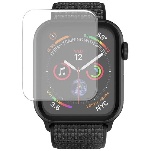 Стекло защитное WhiteStone Dome glass (без лампы) для Apple Watch 4/5/6/SE 40 mm