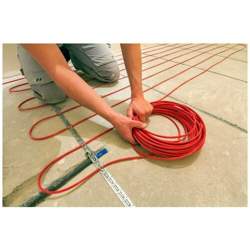 Кабельный тёплый пол комплект с терморегулятором 15вт 900 Вт 60м 5042₽