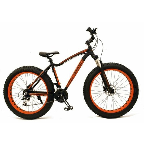 Велосипед 24 CONRAD FAT JUMBO MATT ORANGE (матовы велосипед 26 conrad fat jumbo 1 0 matt black 19