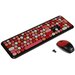 Комплект клавиатура и мышь Smartbuy SBC-666395AG-V, беспровод, мембран, 1000 dpi, USB, черный 9864159