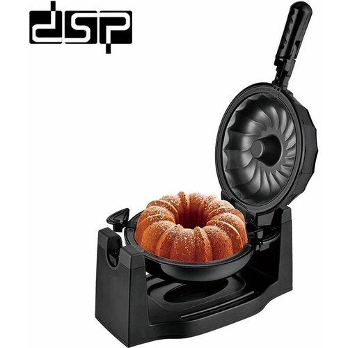 Высокопрочный Аппарат для приготовления вкуснейших кексов и тортиков DSP KC3009Верхний и нижний нагрев Антипригарное покрытие Черный 580000₽