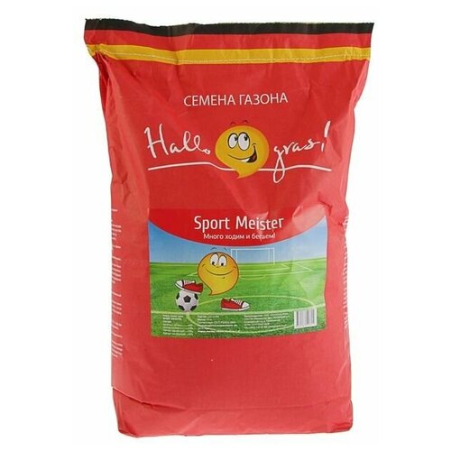 Семена газонной травы Hello grass, Sport Meister Gras, 10 кг