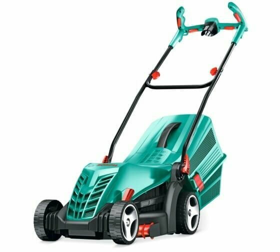 фото Газонокосилка электрическая Bosch ARM 34, 34см, несамоходная